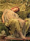 Albert Joseph Moore Work Basket painting